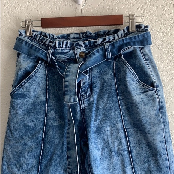 Pink Label Acid Wash Jeans Size 11 Junior - Picture 3 of 7